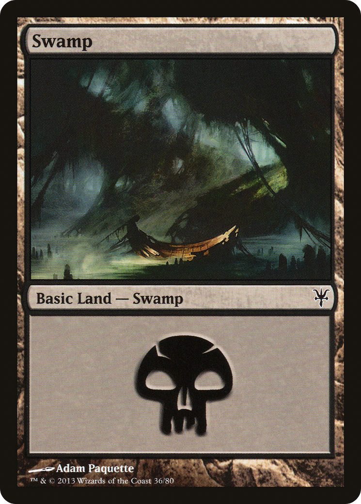 Image of Swamp (36) (DDK-036) - Duel Decks: Sorin vs. Tibalt