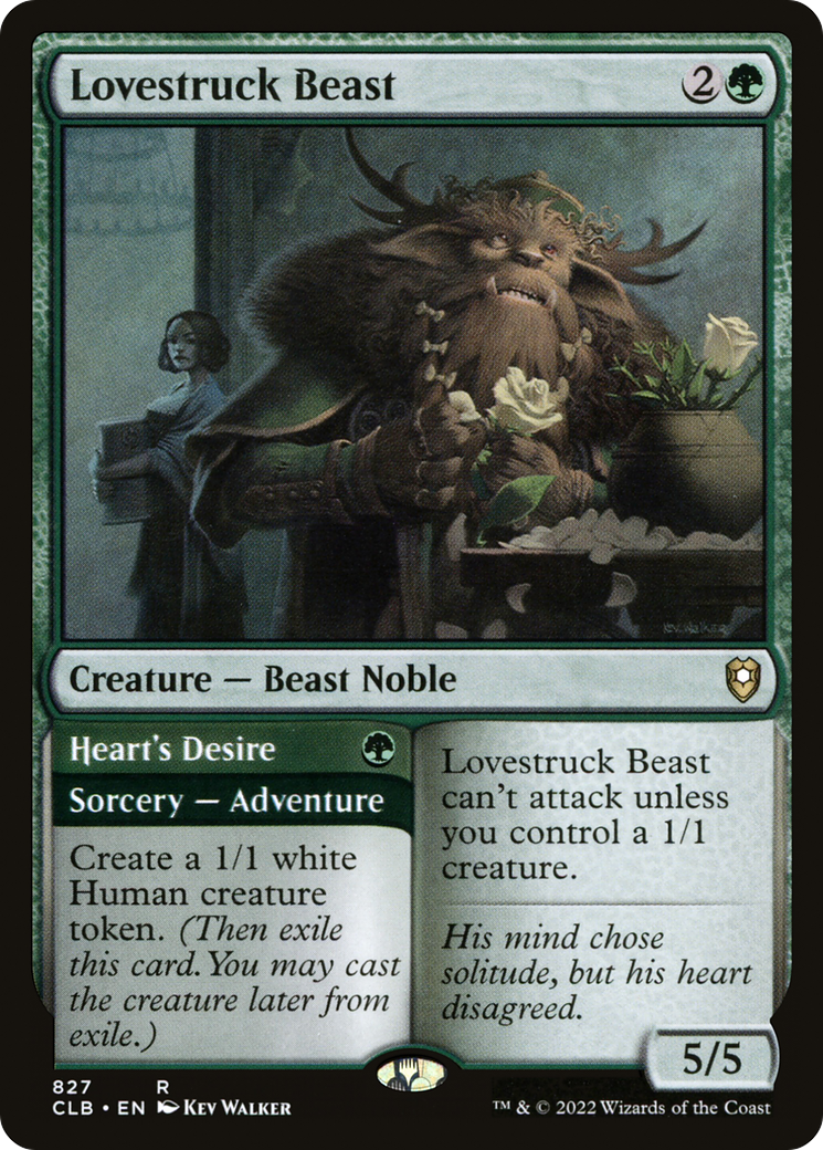 Image of Lovestruck Beast (CLB-827) - Commander Legends: Battle for Baldur's Gate