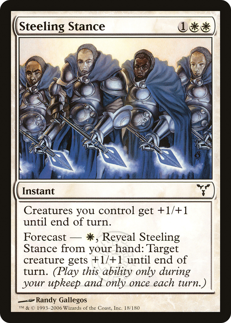 Image of Steeling Stance (DIS-) - Dissension