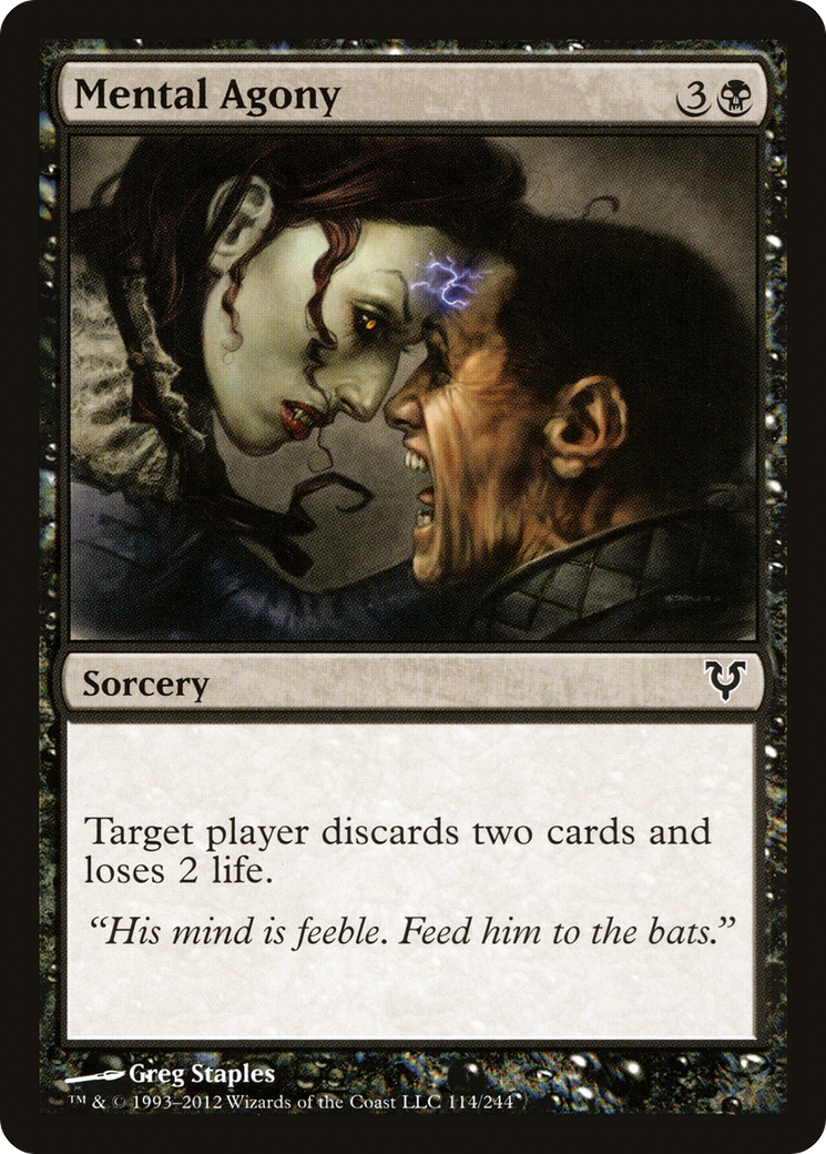 Image of Mental Agony (AVR-114) - Avacyn Restored