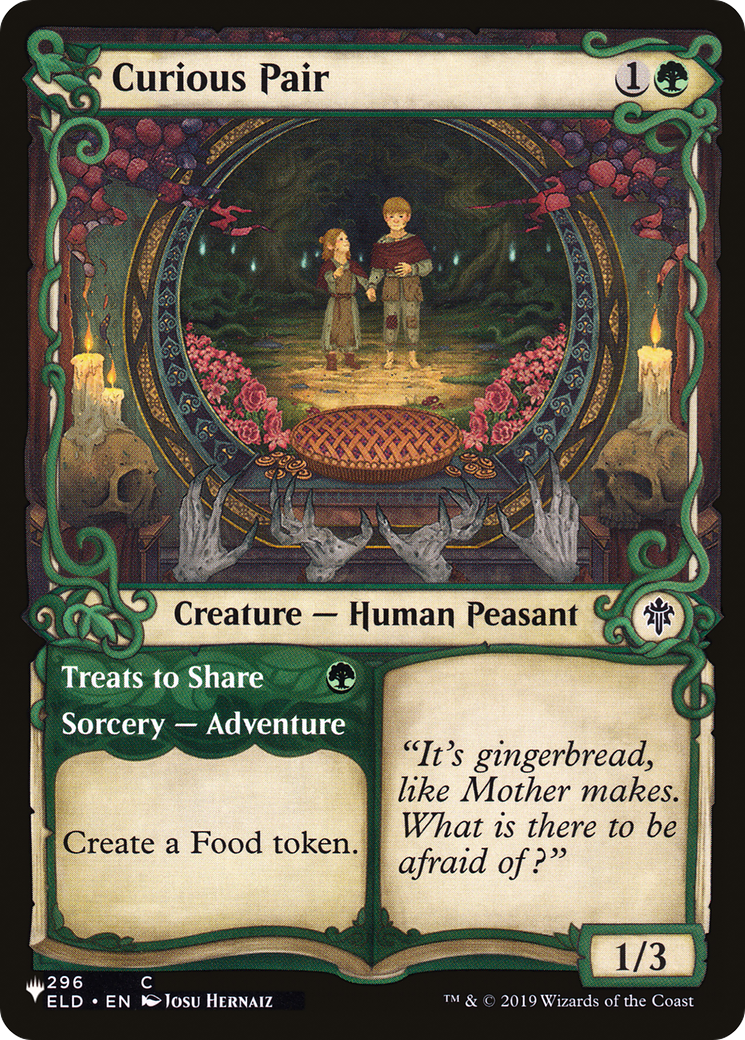 Image of Curious Pair (Showcase) (LIST-296/269) - The List: (Showcase)