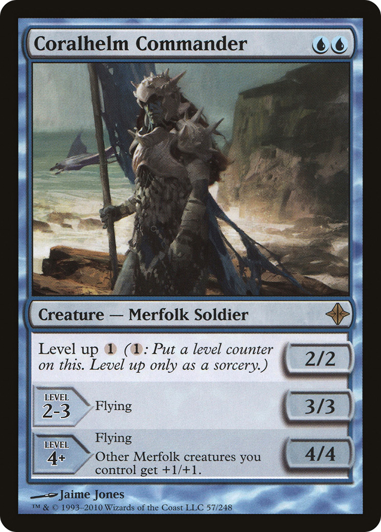 Image of Coralhelm Commander (ROE-057) - Rise of the Eldrazi