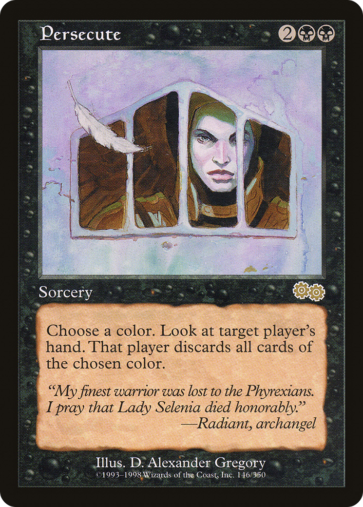 Image of Persecute (USG-146) - Urza's Saga