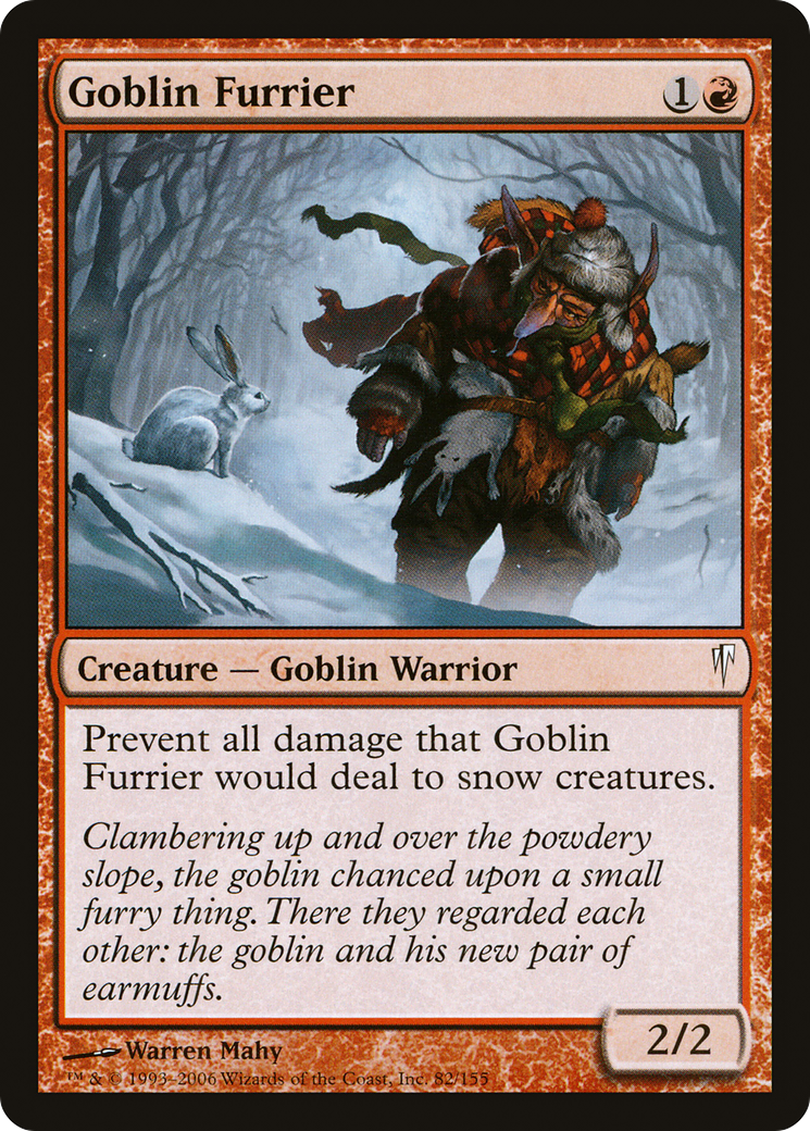 Image of Goblin Furrier (CSP-082) - Coldsnap Foil