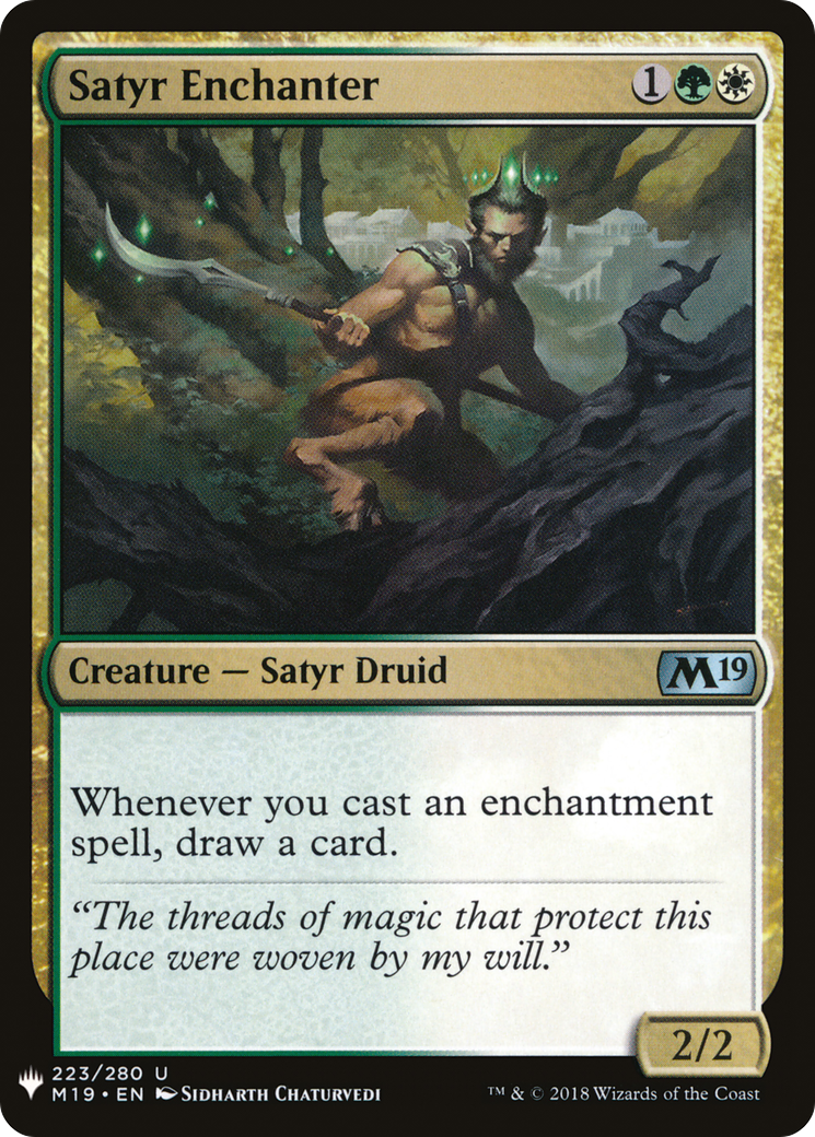 Image of Satyr Enchanter (LIST-223) - The List