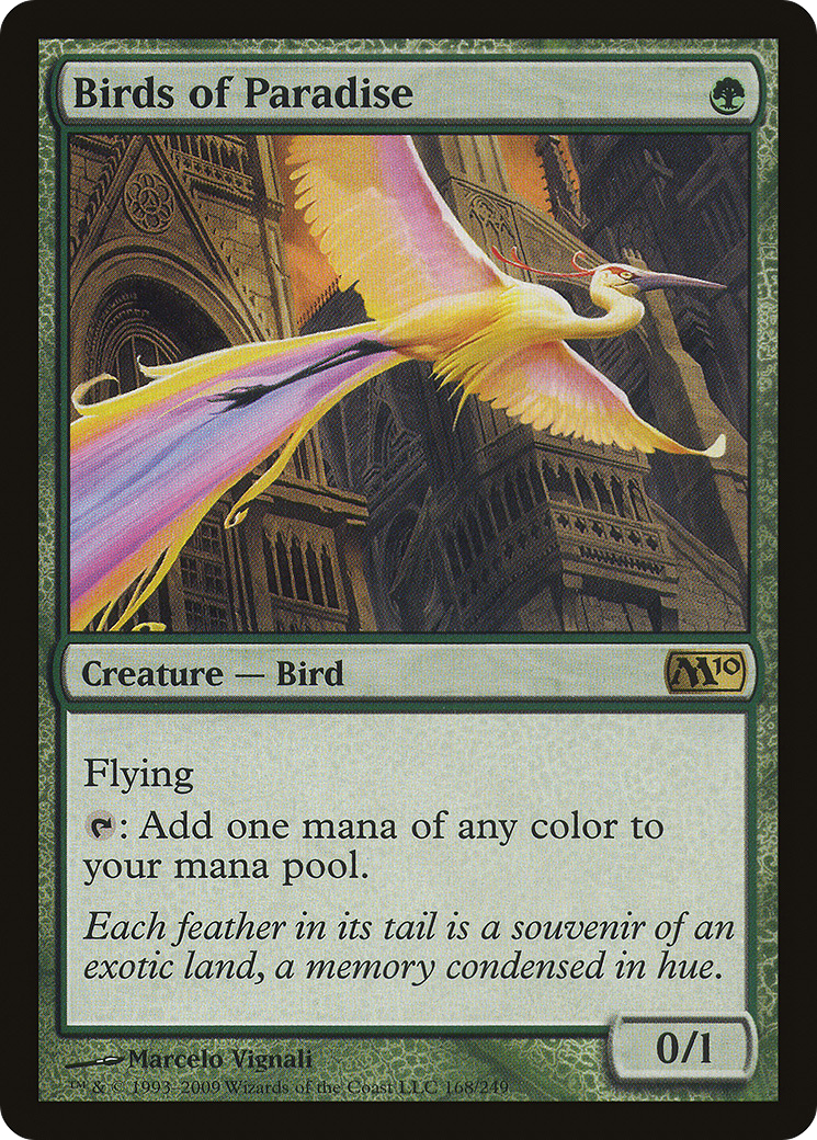 Image of Birds of Paradise (M10-168) - Magic 2010 Foil