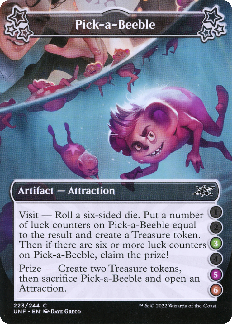 Image of Pick-a-Beeble (3-5-6) (UNF-223) - Unfinity