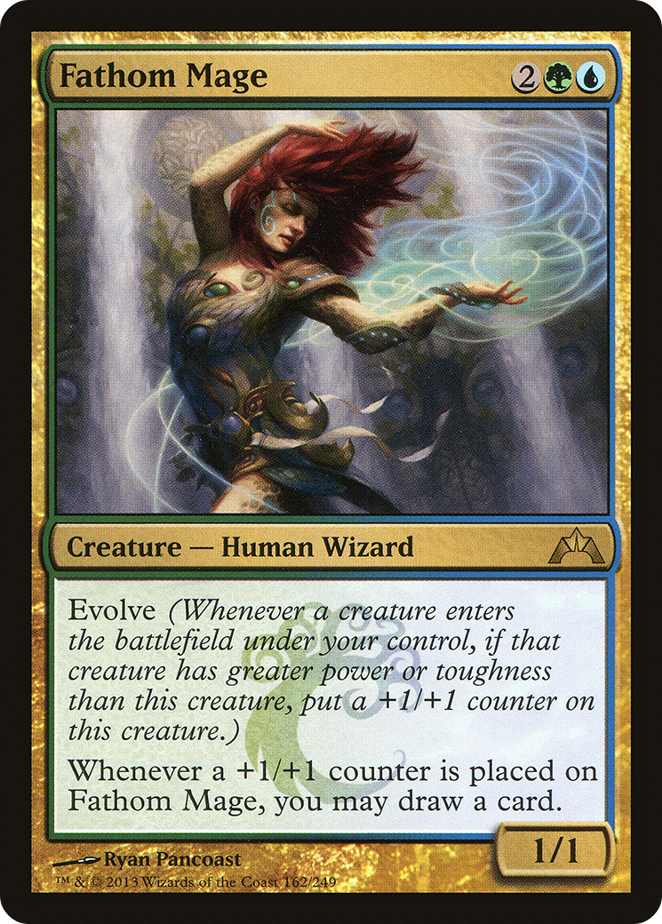 Image of Fathom Mage (GTC-162) - Gatecrash Foil