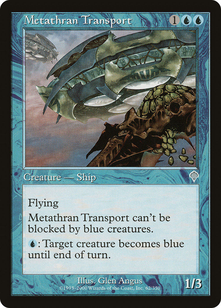 Image of Metathran Transport (INV-062) - Invasion Foil