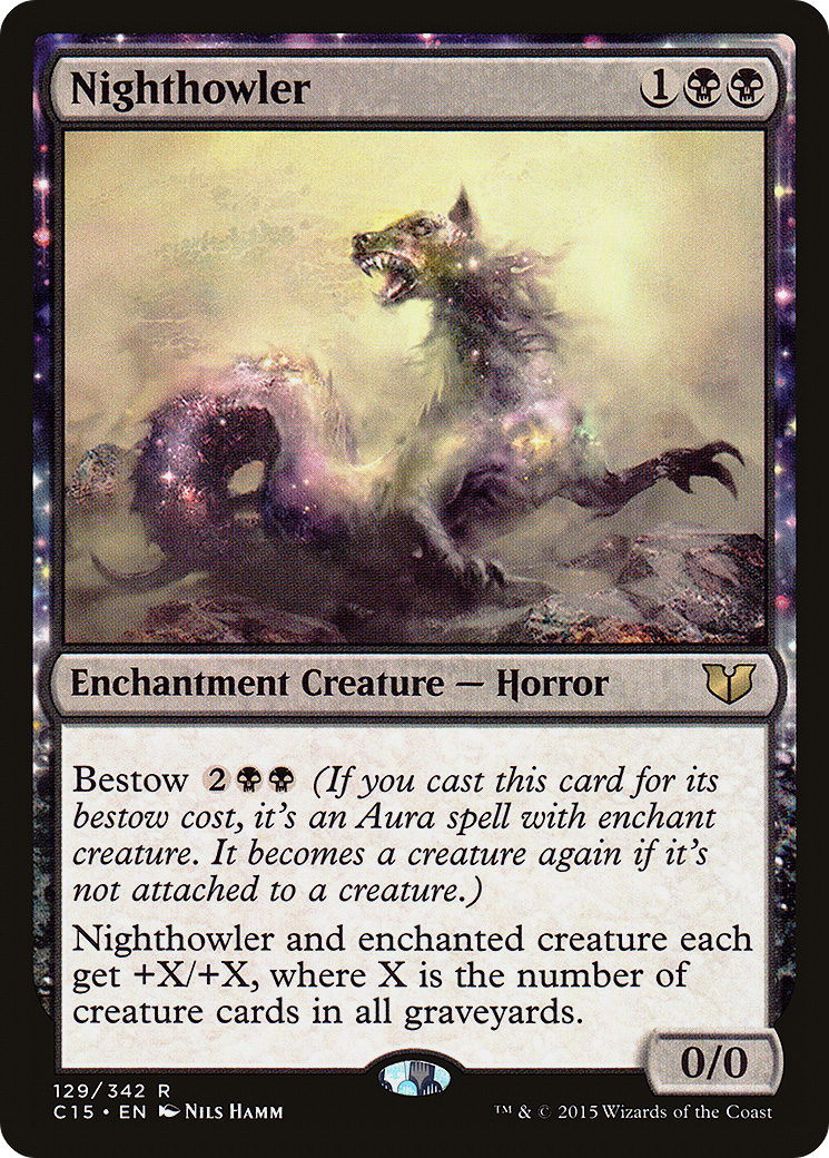 Image of Nighthowler (C15-129) - Commander 2015: (enchantment)