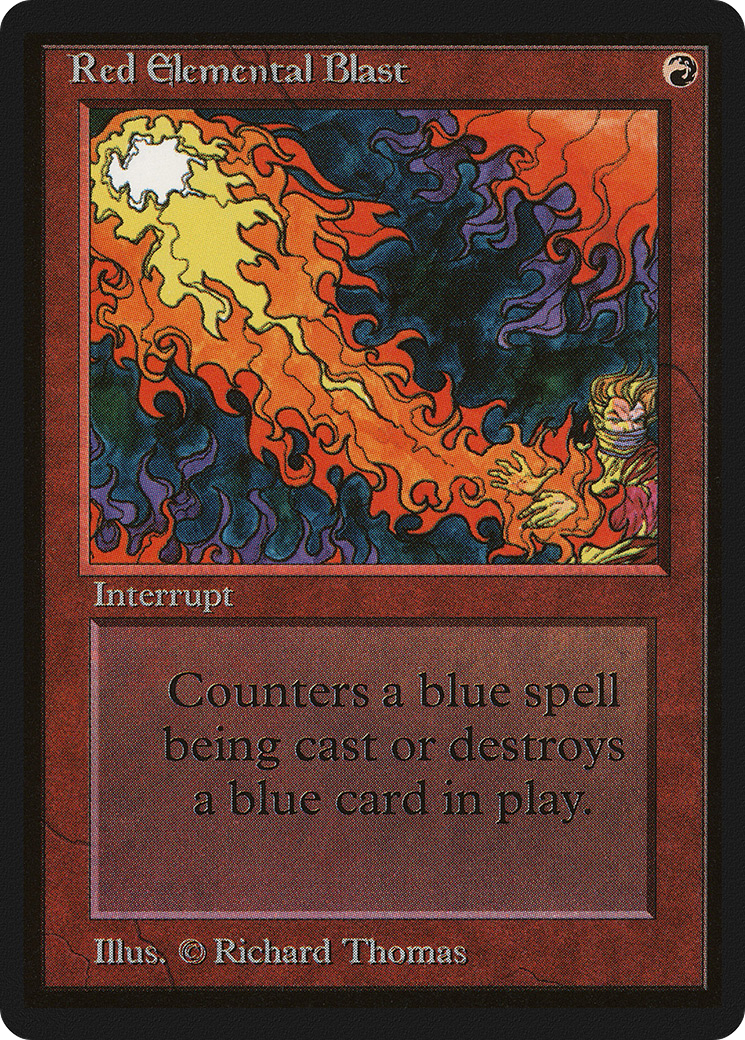 Image of Red Elemental Blast (LEB-) - Limited Edition Beta