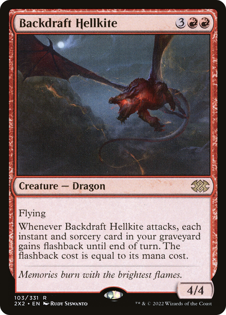 Image of Backdraft Hellkite (2X2-103) - Double Masters 2022