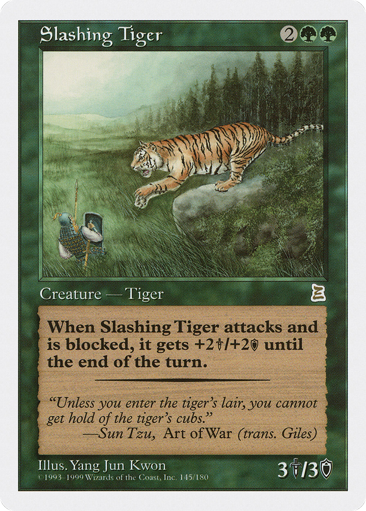 Image of Slashing Tiger (PTK-145) - Portal Three Kingdoms