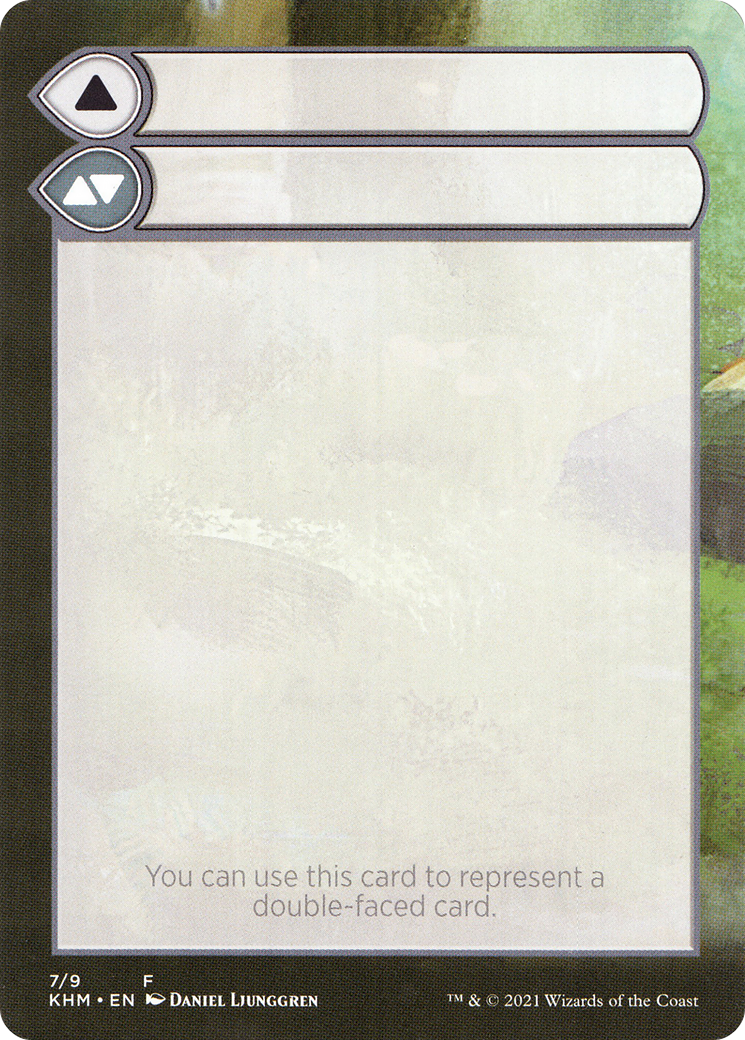 Image of Double-Faced Substitute Card (SKHM-007) - Kaldheim Substitute Cards (Borderless)