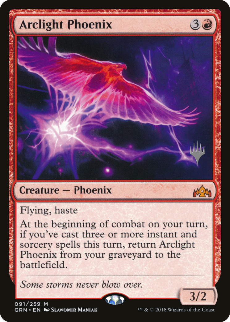 Image of Arclight Phoenix (PPELD-091) - Guilds of Ravnica Promos Foil