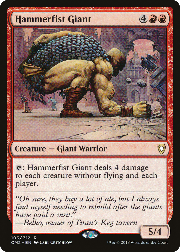 Image of Hammerfist Giant (CM2-103) - Commander Anthology Volume II