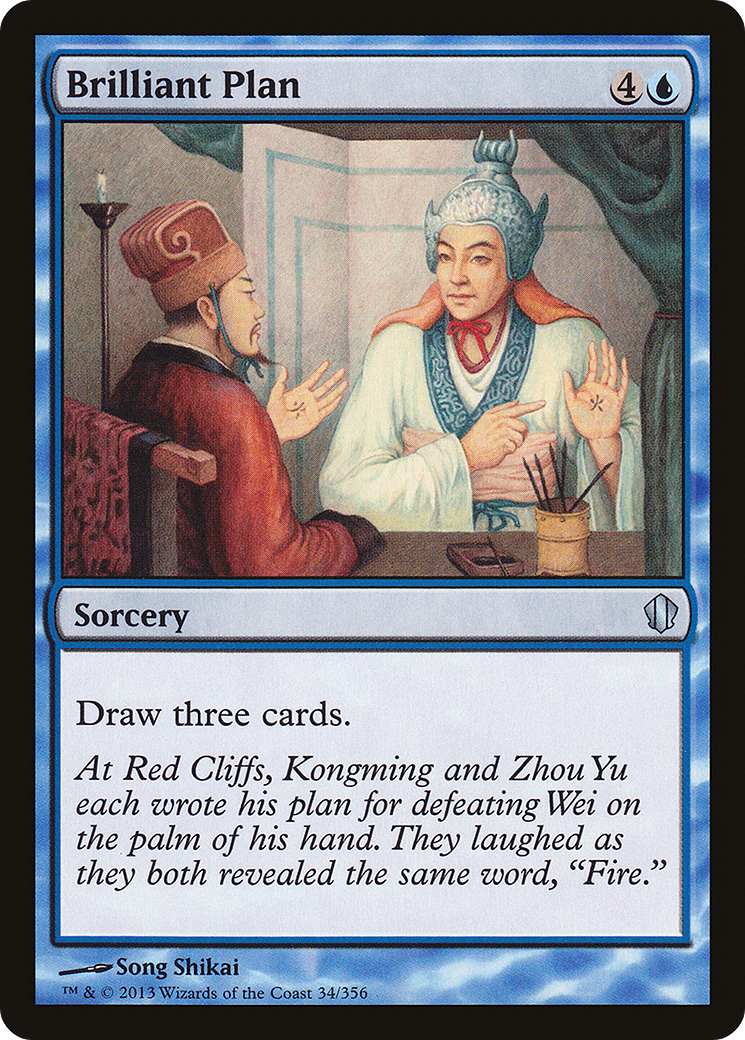 Image of Brilliant Plan (C13-034) - Commander 2013