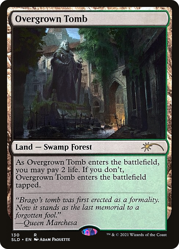 Image of Overgrown Tomb (SLD-130) - Secret Lair Drop