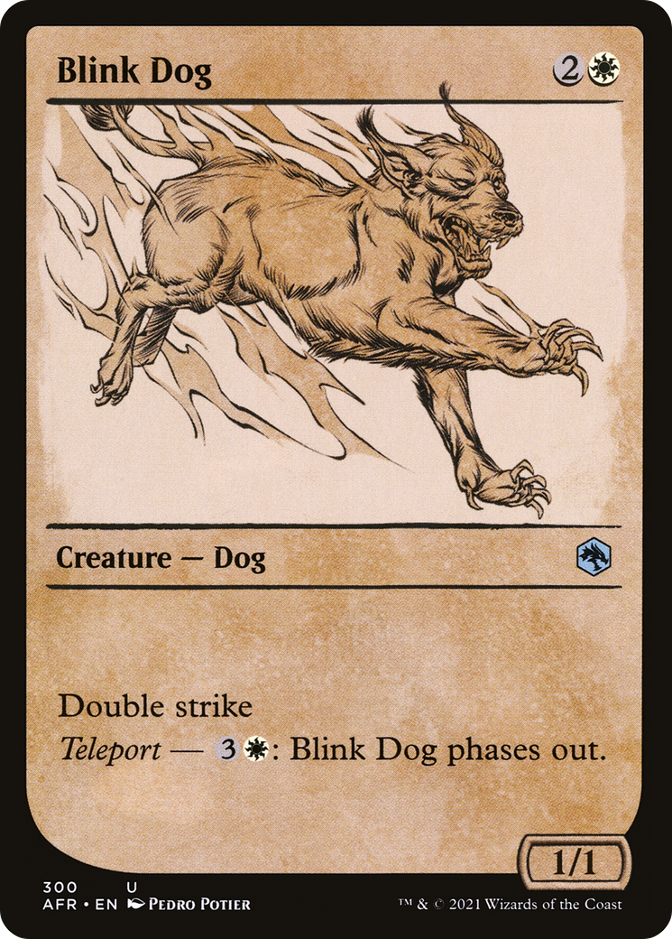 Image of Blink Dog (Showcase) (AFR-300) - Adventures in the Forgotten Realms: (Showcase)