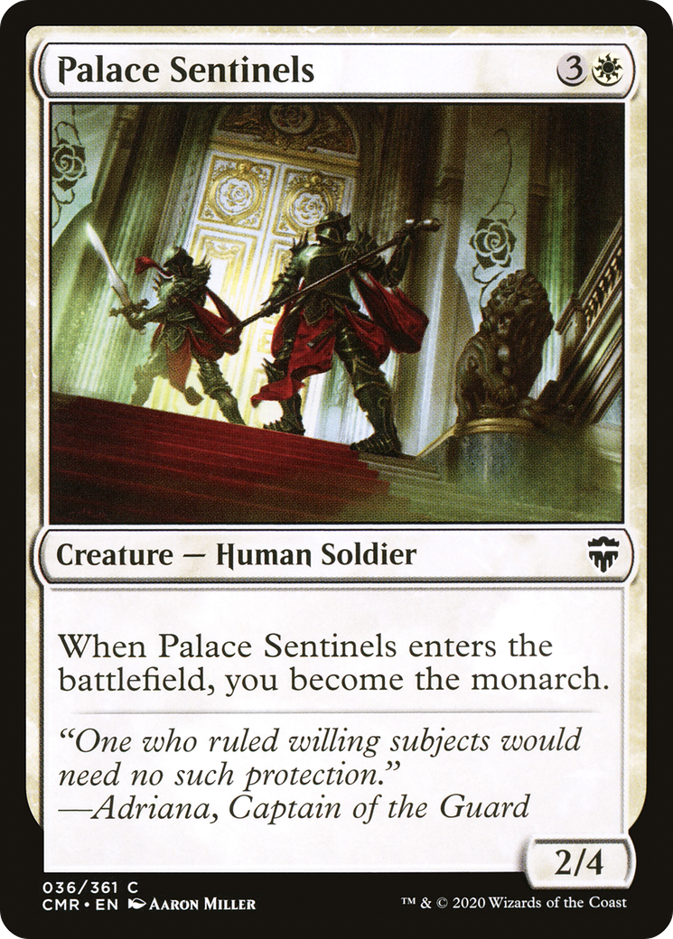 Image of Palace Sentinels (CMR-036) - Commander Legends