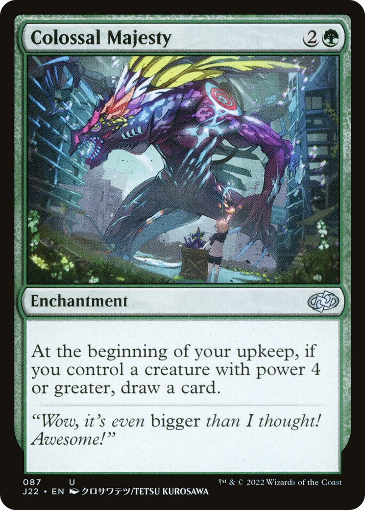 Image of Colossal Majesty (J22-087) - Jumpstart 2022