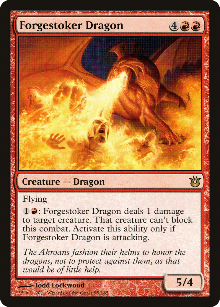 Image of Forgestoker Dragon (BNG-098) - Born of the Gods