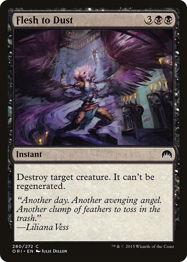 Image of Flesh to Dust (ORI-280) - Magic Origins