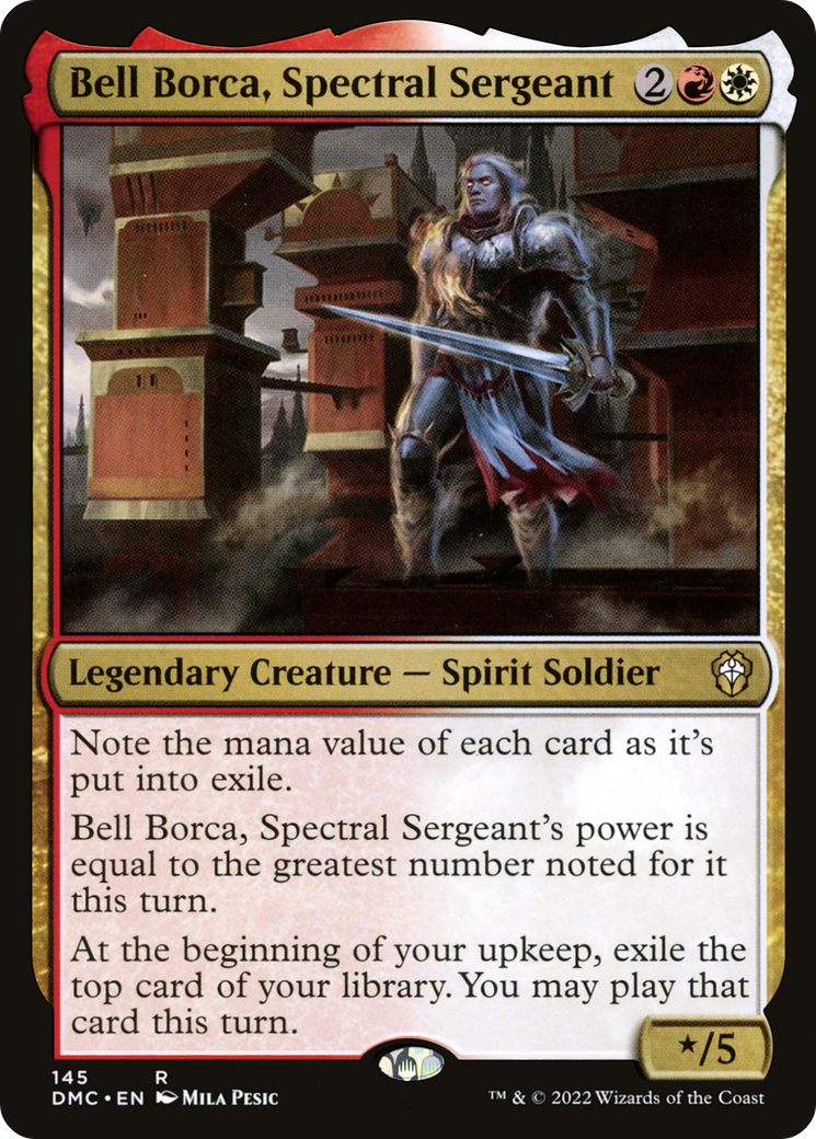 Image of Bell Borca, Spectral Sergeant (DMC-145) - Dominaria United Commander