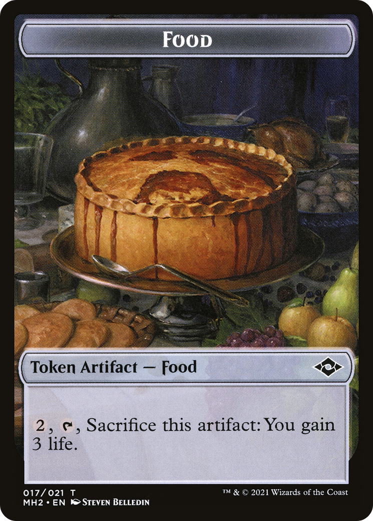 Image of Food (TMH2-017) - Modern Horizons 2 Tokens Foil