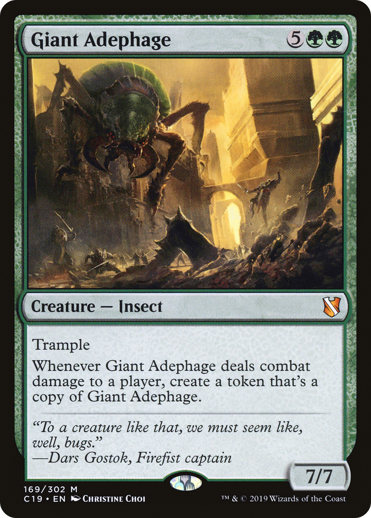 Image of Giant Adephage (C19-169) - Commander 2019
