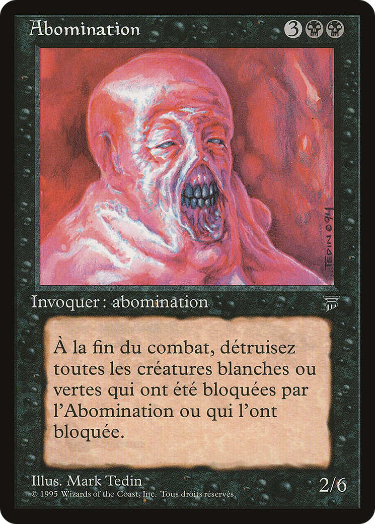 Image of Abomination (French) (REN-) - Renaissance