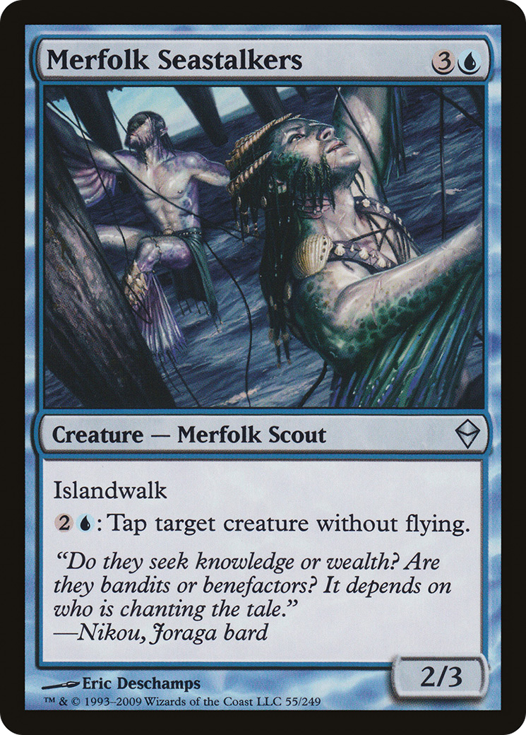 Image of Merfolk Seastalkers (ZEN-055) - Zendikar
