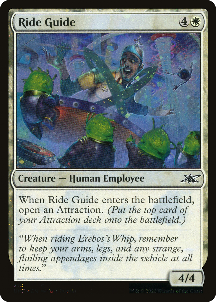 Image of Ride Guide (Galaxy Foil) (UNF-310) - Unfinity Foil