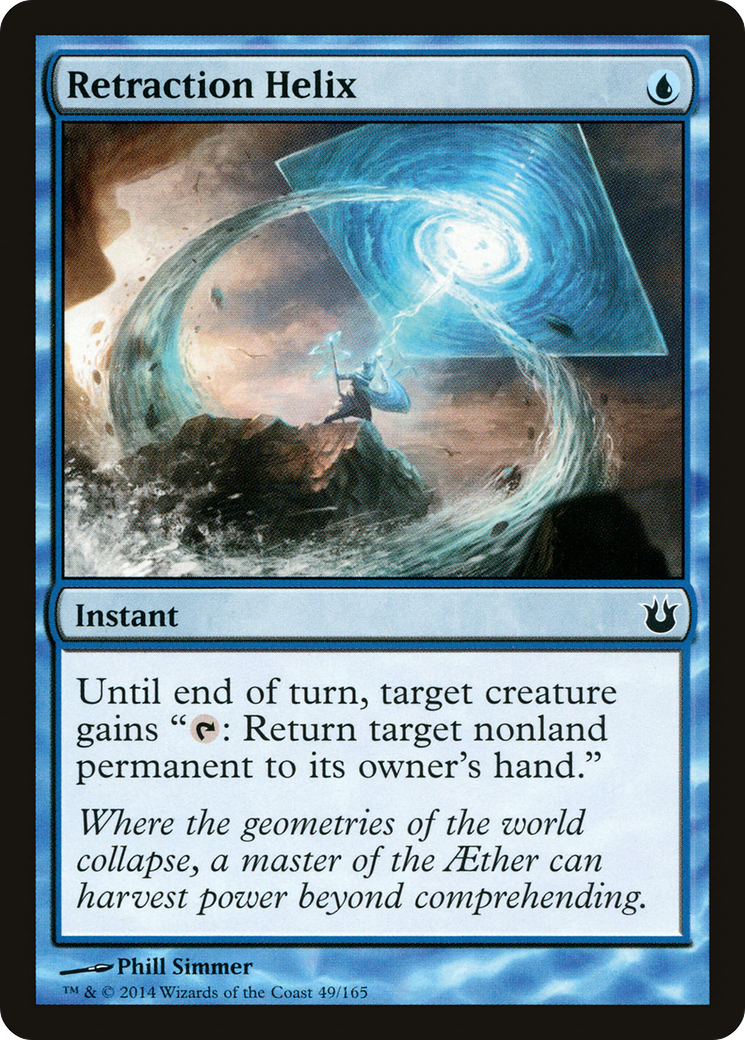 Image of Retraction Helix (BNG-049) - Born of the Gods Foil