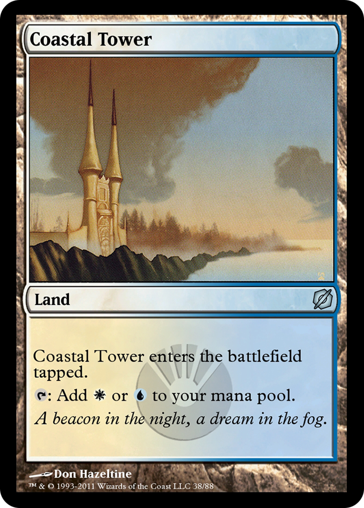 Image of Coastal Tower (TD2-038) - Duel Decks: Mirrodin Pure vs. New Phyrexia
