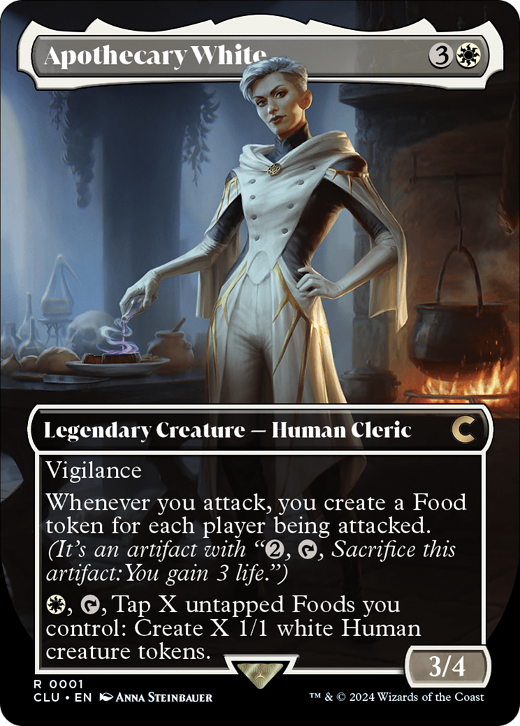 Image of Apothecary White (Borderless) (CLU-001) - Ravnica: Clue Edition (Borderless)