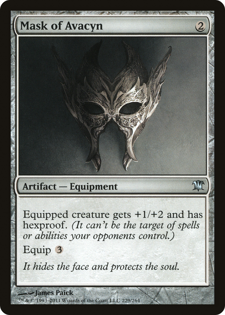 Image of Mask of Avacyn (ISD-229) - Innistrad Foil