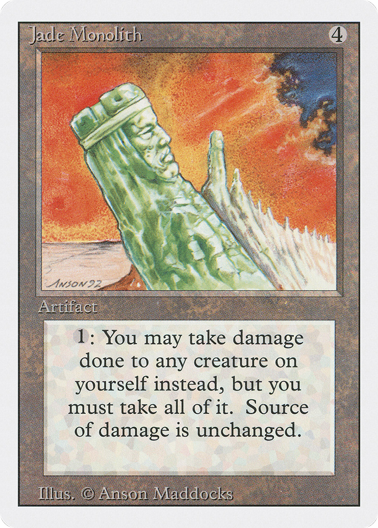 Image of Jade Monolith (3ED-) - Revised Edition