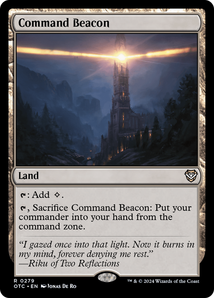 Image of Command Beacon (OTC-279) - Outlaws of Thunder Junction Commander