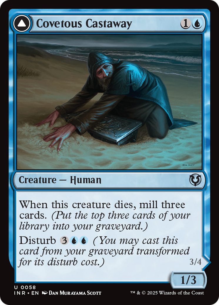 Image of Covetous Castaway (INR-058) - Innistrad Remastered Foil