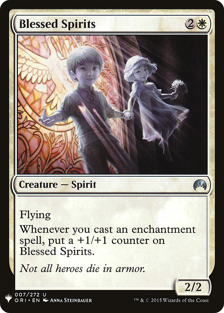 Image of Blessed Spirits (LIST-007) - The List