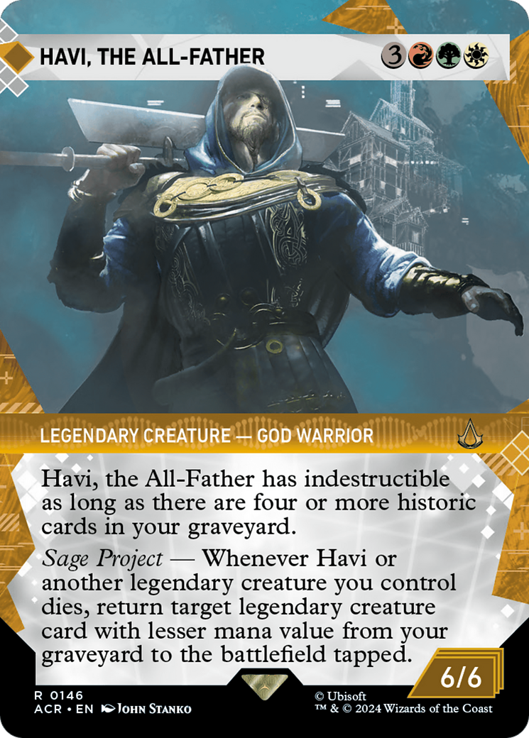 Image of Havi, the All-Father (Showcase) (ACR-146) - Assassin's Creed: (Showcase) (Borderless)