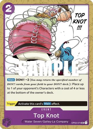 Image of Top Knot (OP03-074) - Pillars of Strength