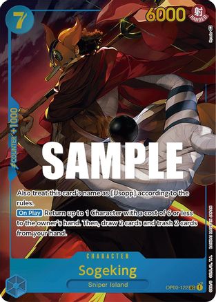 Image of Sogeking (Alternate Art) (OP03-122) - Pillars of Strength Foil