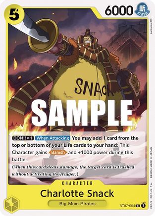 Image of Charlotte Snack (ST07-004) - Starter Deck 7: Big Mom Pirates