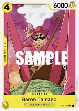 Image of Baron Tamago (ST07-012) - Starter Deck 7: Big Mom Pirates