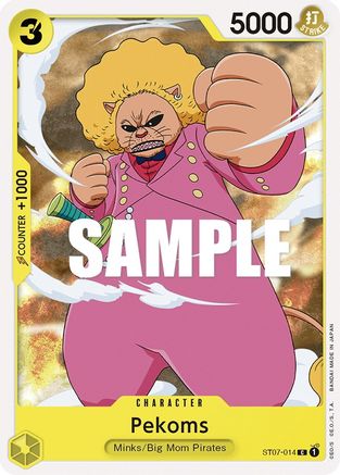 Image of Pekoms (ST07-014) - Starter Deck 7: Big Mom Pirates
