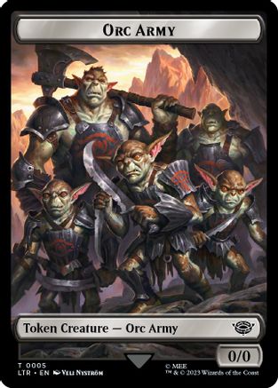 Image of Orc Army Token (0005) (LTR-005) - The Lord of the Rings: Tales of Middle-earth