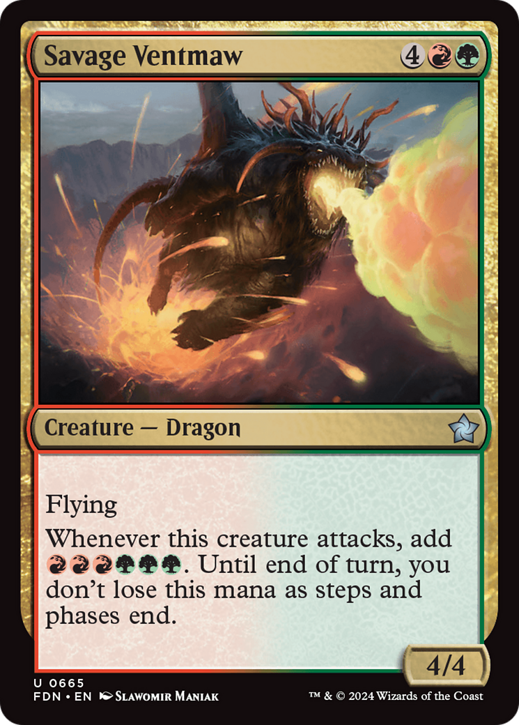 Image of Savage Ventmaw (FDN-665) - Foundations