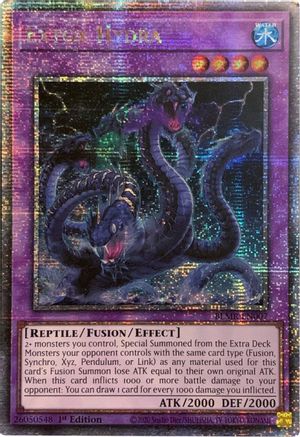 Image of Extox Hydra (Quarter Century Secret Rare) (BLMR-EN007) - Battles of Legend: Monstrous Revenge 1st Edition